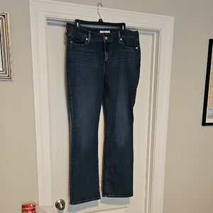 Levi's Blue Straight Leg Jeans Timeless Design